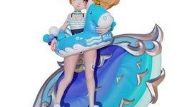 小乔百变小樱皮肤爆料视频,小乔变身魔法少女，魔法阵与樱花共舞